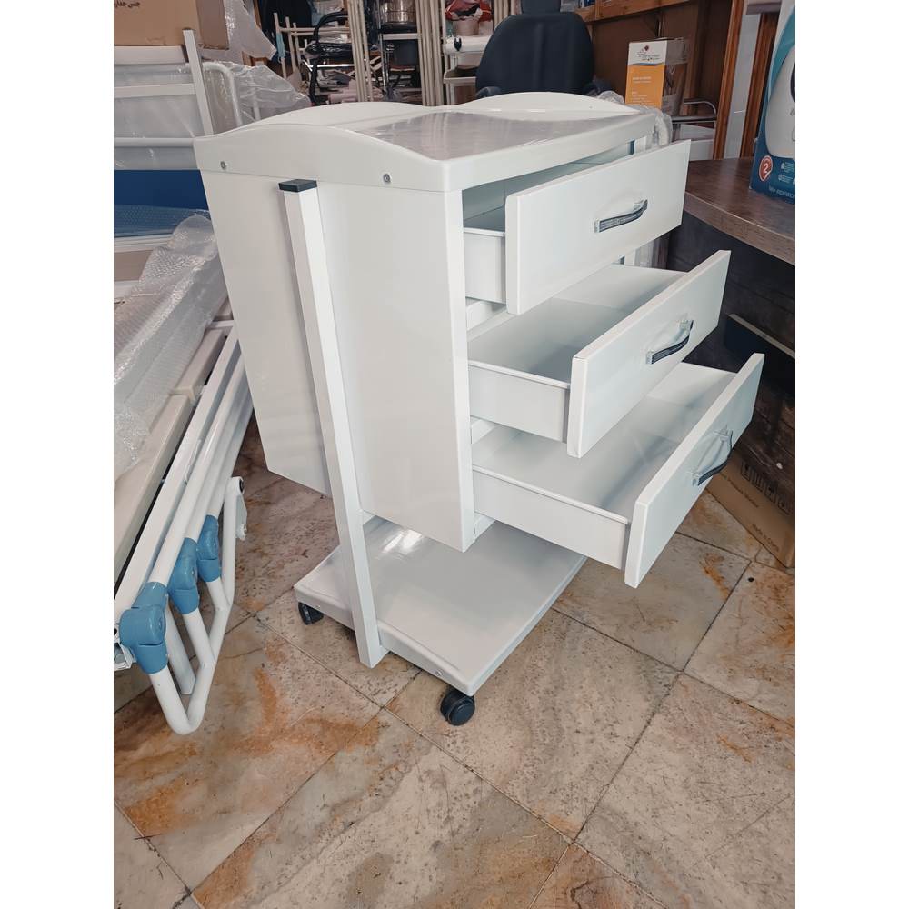 ترالی سه کشو دو طبقه TR232 (7) ترالی سه کشو دو طبقه TR232